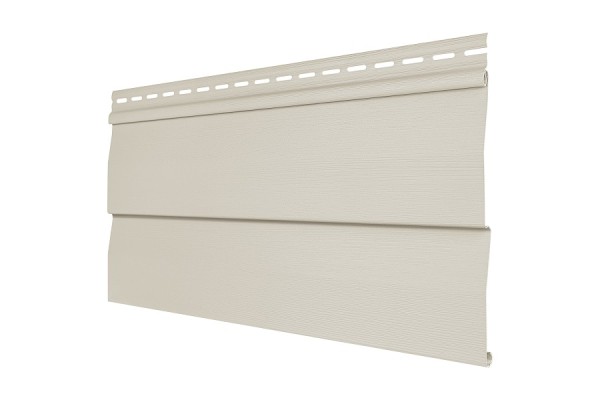 Виниловый сайдинг Tecos - корабельный брус, слоновая кость  купить в Домодедово