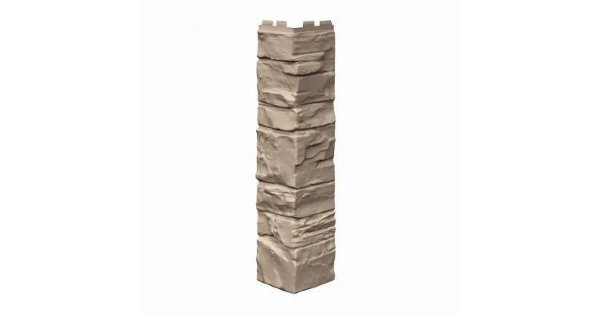 Угол наружный VOX Solid Stone Lazio камень светлая глина купить в Домодедово