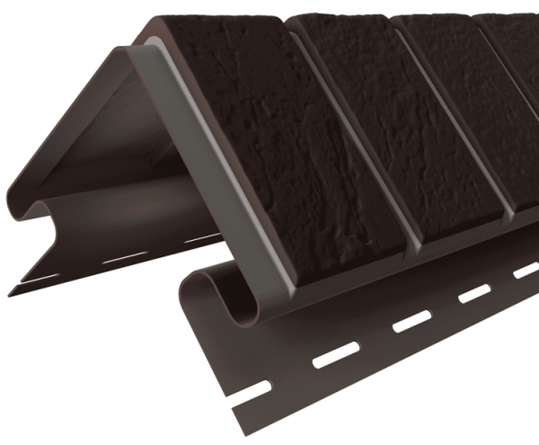 Угол наружный «Кирпич славянка» прокрашенный, Коричневый купить в Домодедово