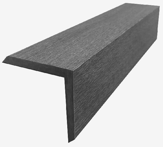 Декоративный угол 50×50 графит купить в Домодедово