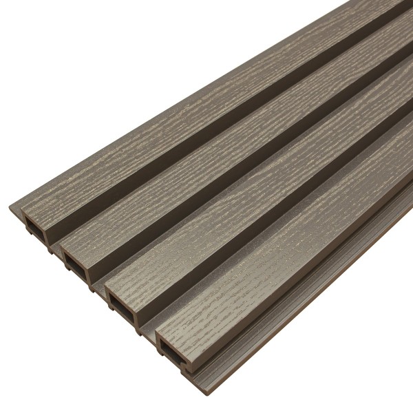 Фасадная доска из ДПК Faynag Wood Рейка Графит купить в Домодедово