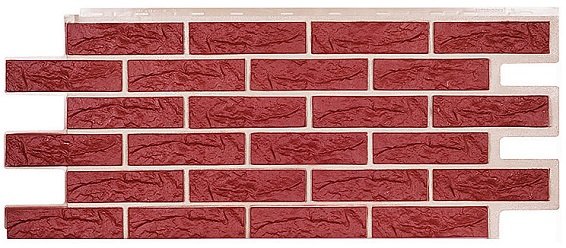 Фасадная панель Техоснастка, Лондон Брик, Бордо купить в Домодедово