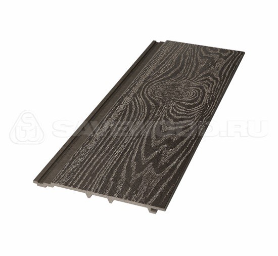Сайдинг из дпк savewood sw-cedrus тангенциальный распил темно-коричневый купить в Домодедово