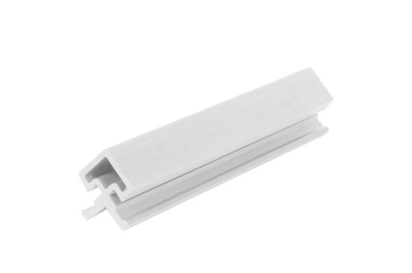 Угол внешний для фасадной панели co-extrusion, white купить в Домодедово