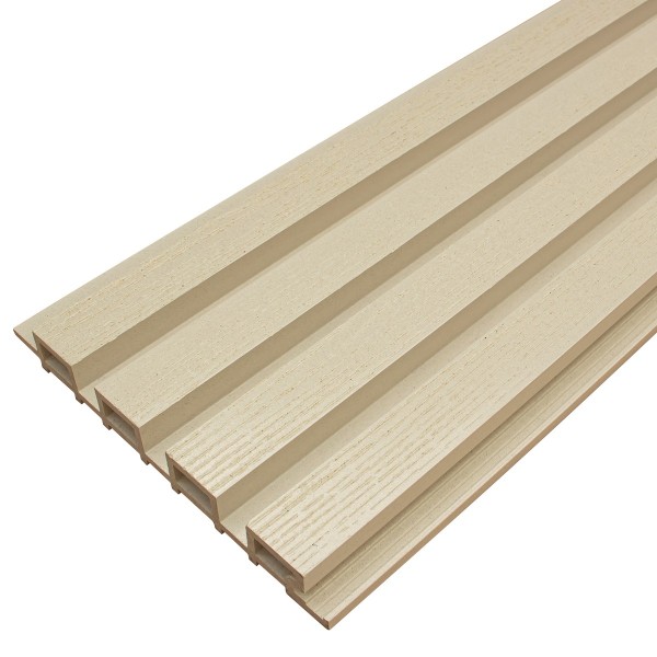 Фасадная доска из ДПК Faynag Wood Рейка Слоновая кость купить в Домодедово