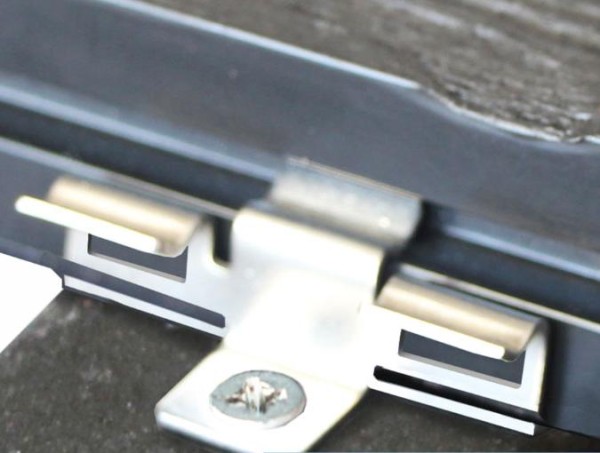 Кляймер промежуточный KRONEX № 7 для каркаса из металлопрофиля и лаги ДПК (упак100 шт) купить в Домодедово