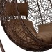 Кресло Подвесное из искусственного ротанга AFM-168A-L Brown купить в Домодедово
