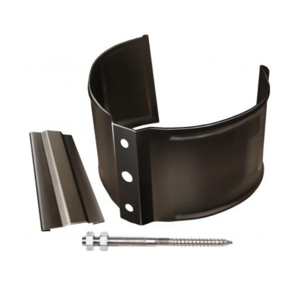 Водосток Grand Line 150x100 – Хомут трубы (на кирпич) RR 32 купить в Домодедово