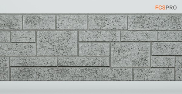 Фиброцементные панели FCS Simple АА8 (под кирпич) купить в Домодедово