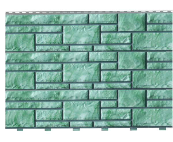 Фасадные панели «Доломит эксклюзивный», Малахит купить в Домодедово