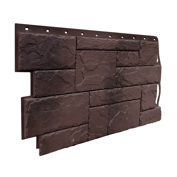 Фасадная панель FineBer, Камень Природный, Коричневый купить в Домодедово