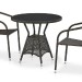 Комплект плетеной мебели AFINA из иск. ротанга T707ANS/Y137C-W53 Brown 2Pcs купить в Домодедово