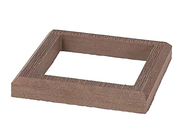 Рамка ДПК для столба 100x100 Шоколад купить в Домодедово