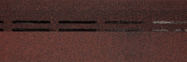 Коньково-карнизная черепица Docke Standard, красный купить в Домодедово