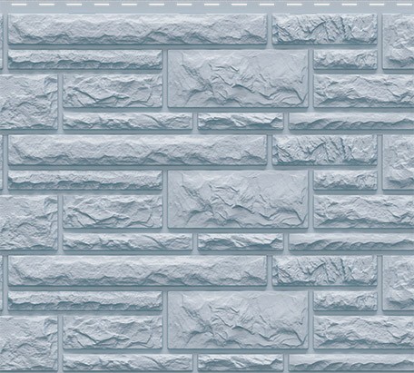 Фасадные панели «Доломит», Серо-голубой купить в Домодедово