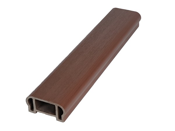 Перила верхнее фигурное Woodvex Co-Extrusion Махагон купить в Домодедово