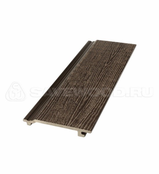 Сайдинг из дпк savewood sw-sorbus радиальный распил темно-коричневый купить в Домодедово