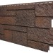 Фасадная панель VOX Sandstone (Сандстоун) темно коричневый купить в Домодедово