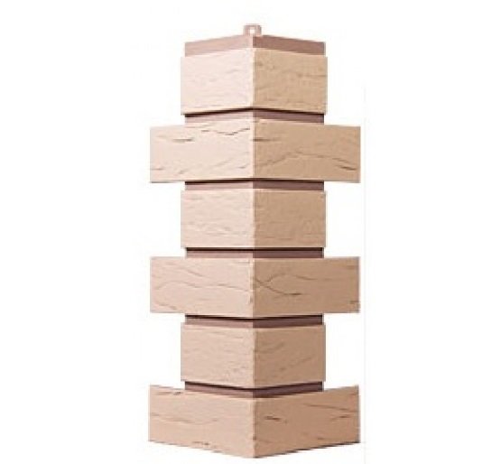 Угол T-Сайдинг-Кирпич Саман Пустынный купить в Домодедово