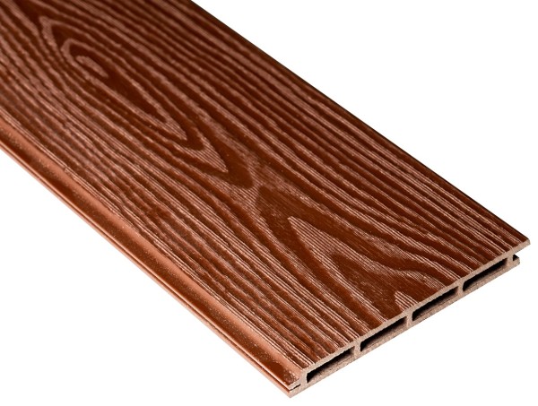 Фасадная доска из ДПК 3D Faynag - Шоколад купить в Домодедово