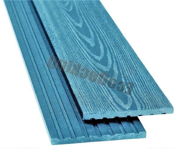 Заборная доска   из ДПК ECODECKING Лазурь купить в Домодедово