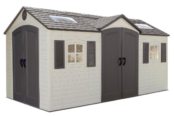 Сарай пластиковый LifeTime 15x8 DD купить в Домодедово