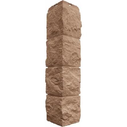 Угол наружный Альта-Профиль Туф ЭКО Бежевый купить в Домодедово