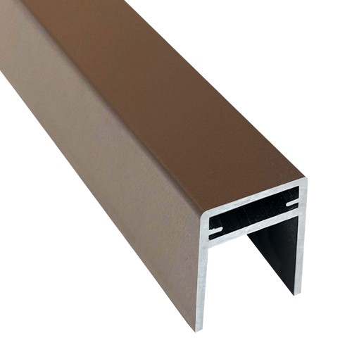 П-профиль Алюминиевый EasyDecking 35x25 Венге купить в Домодедово