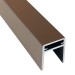 П-профиль Алюминиевый EasyDecking 35x25 Венге купить в Домодедово