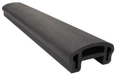 Перила вехнее фигурное Woodvex Select Графит купить в Домодедово