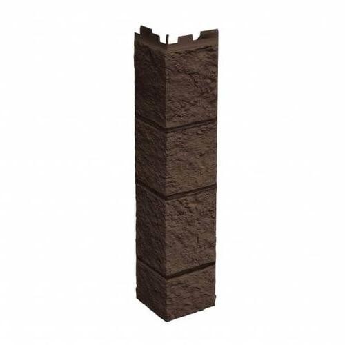 Угол наружный ТЕХНОНИКОЛЬ Оптима Песчаник Темно-коричневый купить в Домодедово