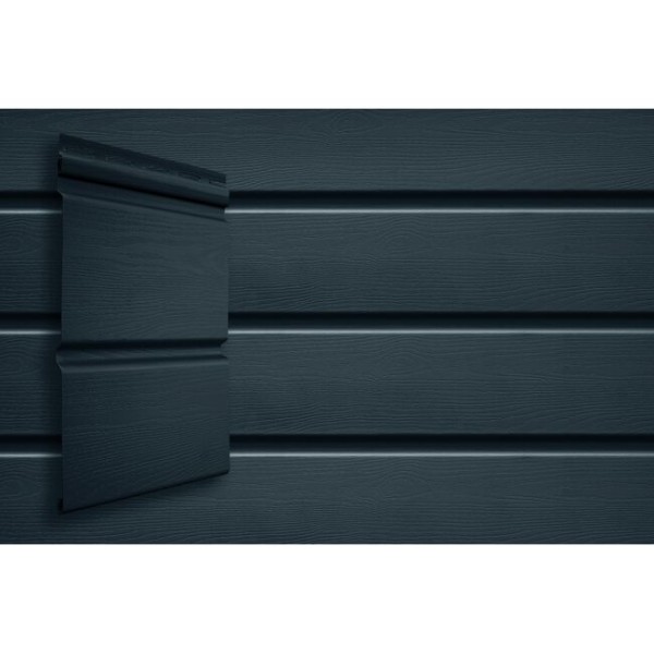 Виниловый сайдинг Grand Line Double-Брус Графит купить в Домодедово