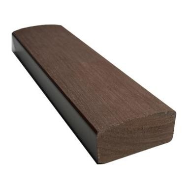 Лавочный брус Ecodecking Некст полнотелый брашированный 70х35 шоколад купить в Домодедово