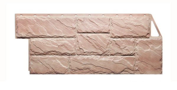 Фасайдинг Серия «Камень крупный» Терракотовый купить в Домодедово