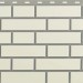 Фасадная панель Альта-Профиль, Кирпич Клинкерный, Белый купить в Домодедово