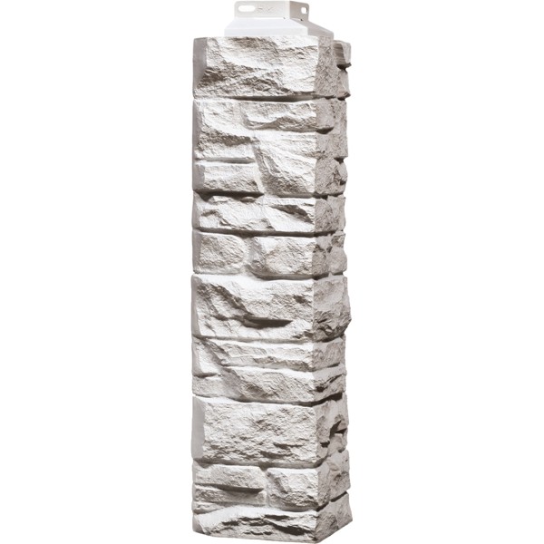 Угол наружный FineBer, Скала, Мелованный белый купить в Домодедово