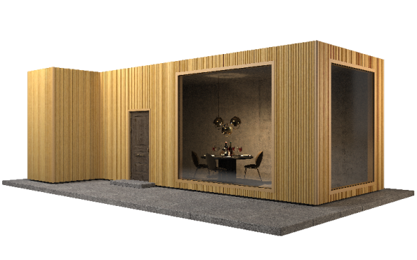 Фасадная панель GRINDERDECO, ДПК,двухсторонняя Песчаник купить в Домодедово