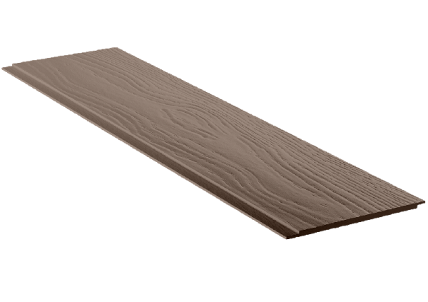 Фиброцементный сайдинг Фибростар Одноцветный 190х3000х8мм КР 47 Молочный Шоколад купить в Домодедово