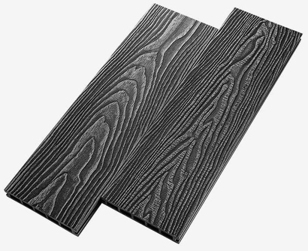 Террасная доска из ДПК RusDecking Unodeck Vintage - Графит купить в Домодедово