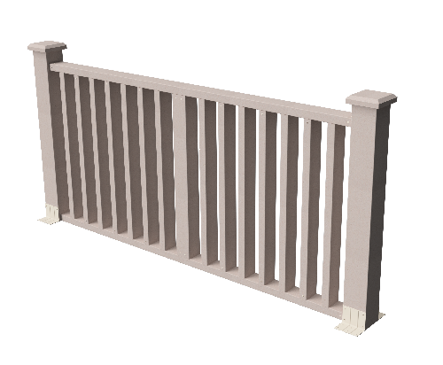 Ограждения декоративное ДПК GRINDERDECO  Риальто выбеленый дуб купить в Домодедово