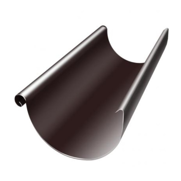 Водосток Grand Line 125x90 – Желоб 3м RAL 8017 купить в Домодедово