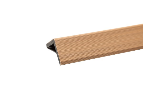 Уголок торцевой Ecodecking Скай коэкструзия 45х45х3000 Бук купить в Домодедово