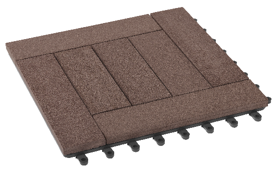 Модульный паркет ДПК GRINDERDECO Комфорт 6 Шоколад купить в Домодедово