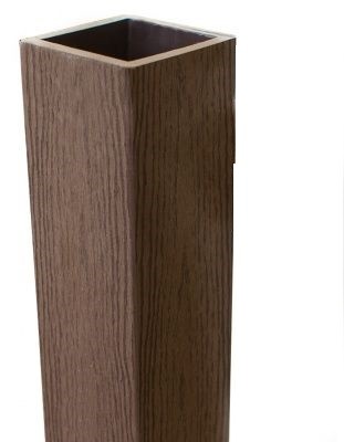 Столб опорный Woodvex Co-Extrusion Темно - Коричневый купить в Домодедово