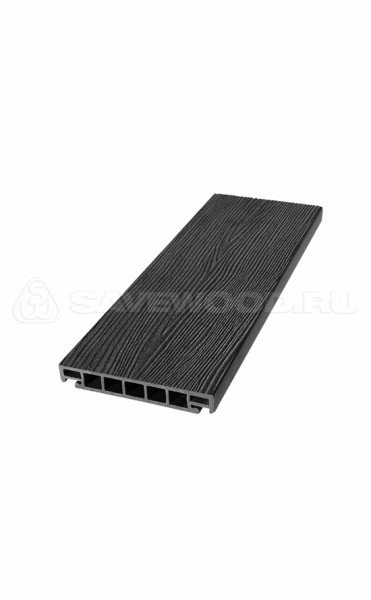 Террасная доска из ДПК SW Salix (S) (R) черный купить в Домодедово