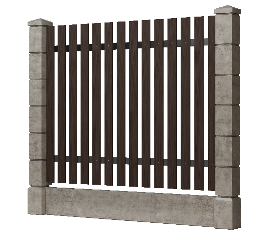 Заборная доска GRINDERDECO, ДПК, шлифованная Венге купить в Домодедово