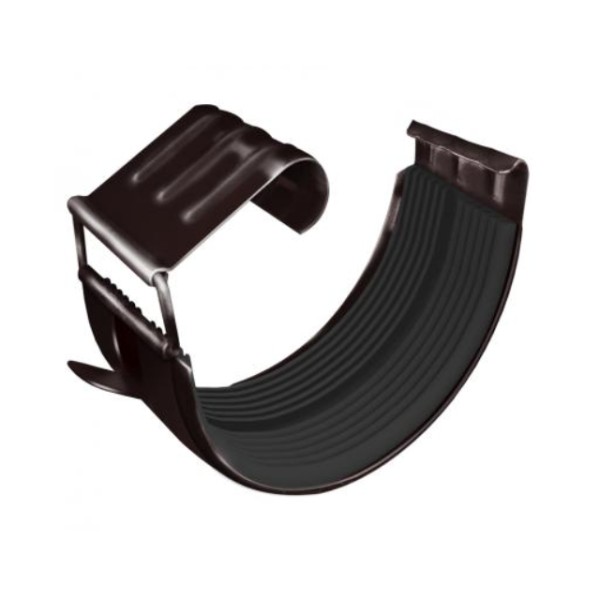 Водосток Grand Line 125x90 – Соединитель желоба RAL 8017 купить в Домодедово